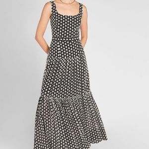 Club Monaco Embroidered Maxi Dress (00)
